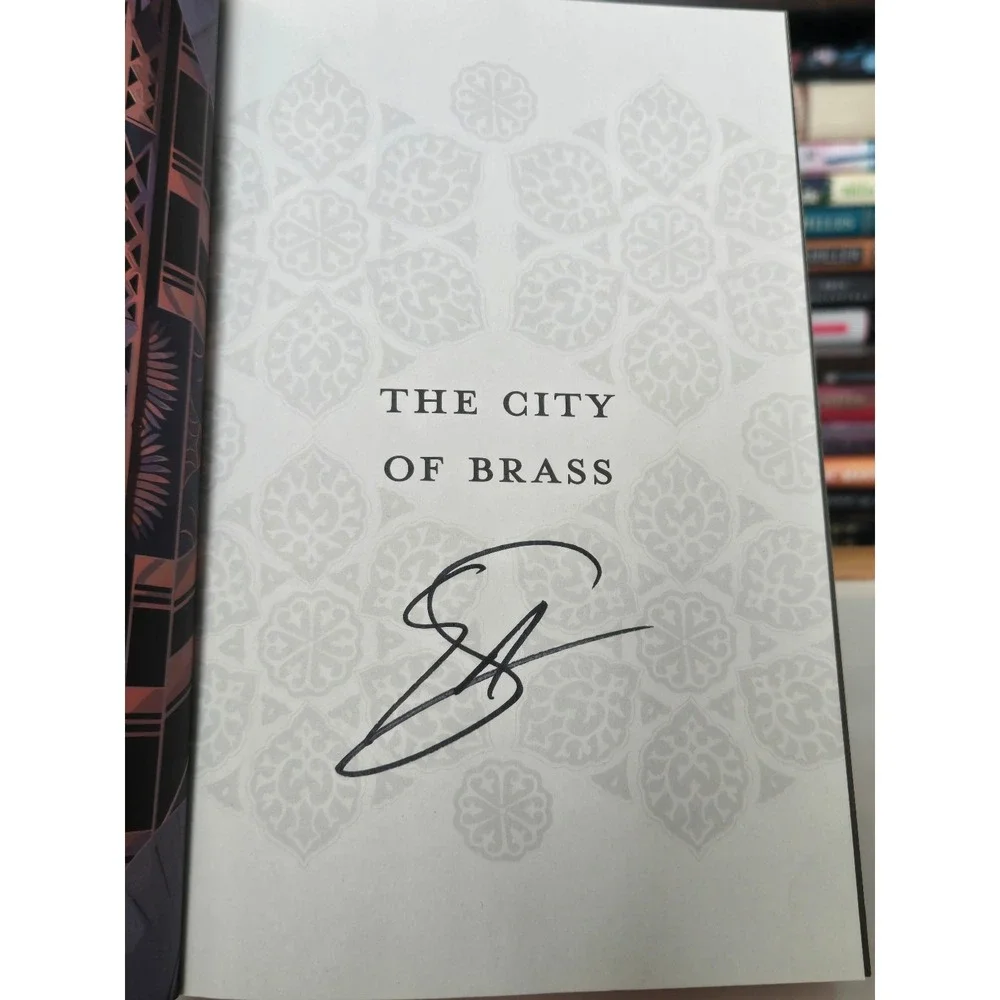 The City of Brass by S.A. Chakraborty *Signed Deluxe Collector's Edition 1st/1st